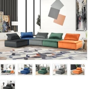 5 pieces color Sectional